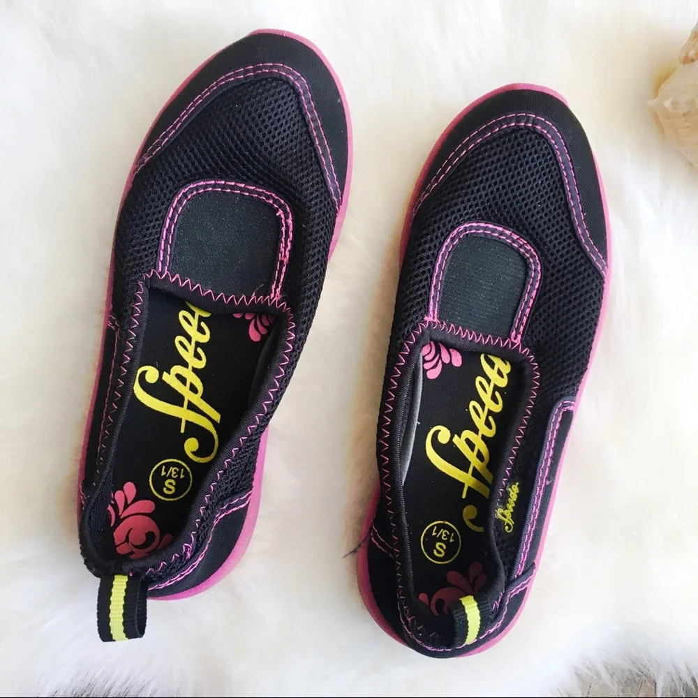 SPEEDO Girls Neoprene Water Shoe Size S 13/1
